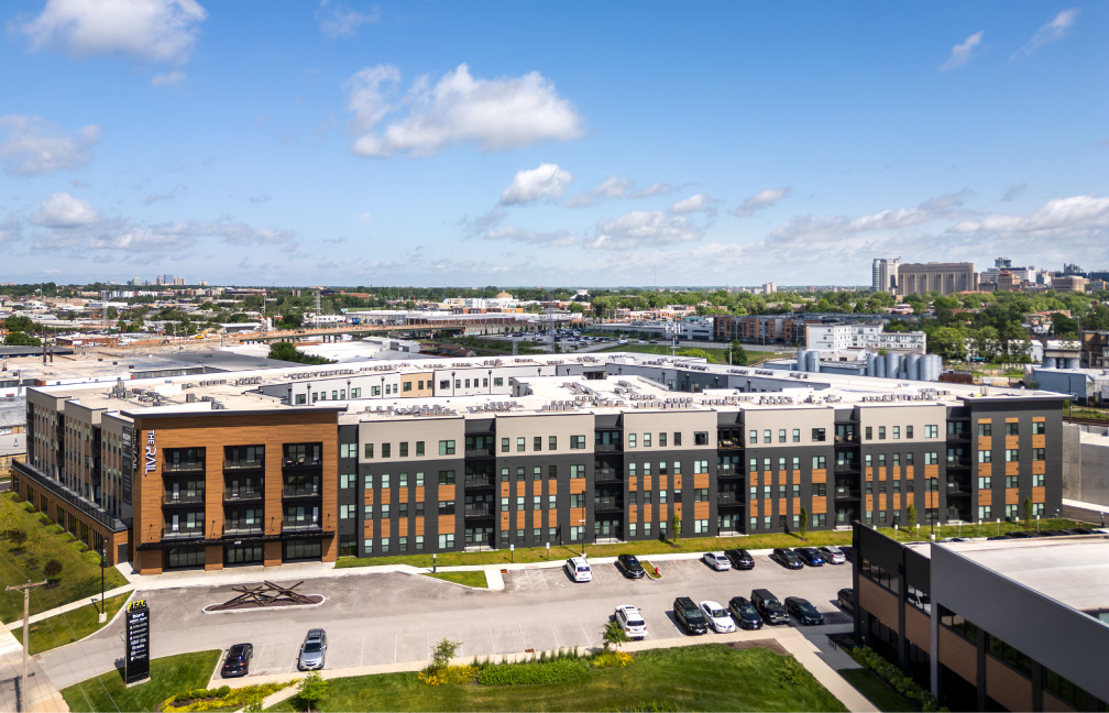 the rail apartment complex in maryland heights missouri